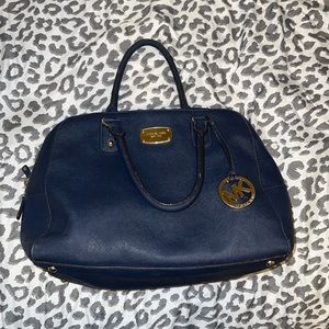 Blue Michael Kors Bag